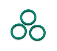 10 guarnizioni di tenuta per riparazioni rapide in ambito idraulico e automobilistico, diametro interno 37-66 mm, diametro del filo 3,5 mm, O-ring in gomma verde,Verde,54x47x3,5 mm