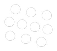 10 guarnizioni per bottiglie d'acqua in silicone, per coperchi e bicchieri, per bicchieri isolati in acciaio e metallo