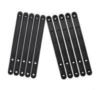 10 guide per cassetti per un facile accesso e sostituzione nelle soluzioni di archiviazione (nero, 180 mm)