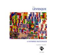 10 Hymnes Nationaux. Gitarre Trio / Quartett. Partitur