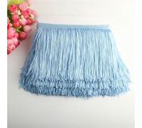 10 iarde 15 cm di lunghezza nappe frange pizzo nastro nappe per tende abiti frange per cucire passamanerie accessori artigianato-10 iarde-azzurro cielo