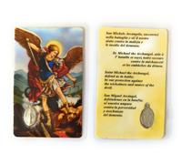 10 Immagini. Santino. Immaginette religiose. Preghiera Multilingua. Con medaglia