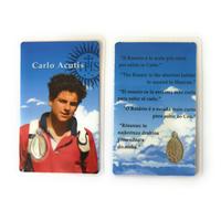 10 Immagini. Santino. Immaginette religiose. Preghiera Multilingua. Con medaglia