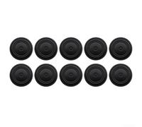 10 impugnature per pollice in silicone per controller Joy Con progettate per un controllo ottimale e un comfort di gioco (nero)