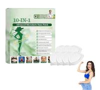 10-in-1 Cerotto Avanzato Nano Microneedle Patch,Moringa Berberina X Nad Cerotti Patch Nano Microneedle Cerotti Dimagranti Naturali per Tutti i Tipi di Corpo (1 Scatole)