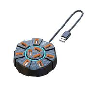 10 In 1 Hub USB 10 Porte USB 2.0 Splitter Adapter Espansione Computer Per Porta PC T3E5 0.6/1.2m Laptop USB c usbc Per c accessori usb-c c docking docking multiport c anker anker station stati