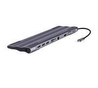 10 in 1 USB C HUB Multi-Function Docking Station PD Fast Charge for PC Laptop