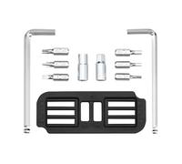 10 in 1Multifunzionale Acciaio Biciclette Toolset Chiave Pieghevole Manutenzione Tasca Multitool Bici Riparazione Chiave