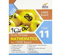 10 in One Study Package for CBSE Mathematics Class 11 with 3 Sample Papers