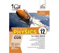 10 in One Study Package for CBSE Physics Class 12 with 5 Model Papers 2nd Edition [Paperback] Disha Experts