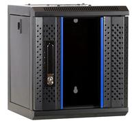 10 inch 6U serverkast met glazen deur 312x310x352mm (BxDxH) (DS10-3306)