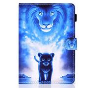 10 inch Tablet Custodia - Custodia universale in pelle Custodia Folio Cover Compatible with Fire HD 10, Compatible with Galaxy Tab E 9.6 / Tab A 10.1