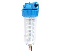 10 inch Transparent Backwash Water Purifier Filter high Pressure Washer Filter With Sewage Outlet parte di ricambio(Dn25)