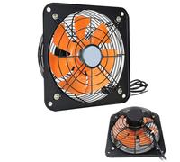 10 inches,Ventola di scarico da 10/12/14 pollici Ventola di ventilazione Estrattore di ventilazione, Ventilatori di ventilazione industriali da 50/60/80W, per la fabbrica di bagni in garage