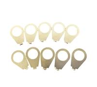 10 indicatori in metallo per manopole per chitarra elettrica, accessori per volumi di tono accurati sulle chitarre, misura manopola per chitarra
