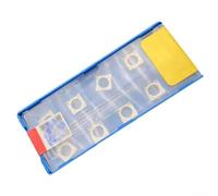 10 inserti CNC SCGT09T308-AK per la lavorazione dell'alluminio, utensile per tornio in carburo per finitura e semifinitura, lama da taglio ad alta presa per porta utensili compatibili SCMT09