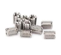 10 inserti filettati, dado riduttore, filettatura interna M3 x 0,5 e filettatura esterna M6 x 1 8 mm, dado di riparazione filettato, kit di conversione per utensili di riparazione