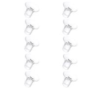 10 inserti flangiati per tiralatte da 13/15/17/19/21 mm* 2 compatibili con Momcozy/Spectra/Medela/eufy/Elvie/Lansinoh/Paruu P10, adatto per Momcozy M5/M9/M6/V2 Pro/V2 pro/S12 Pro/eufy E10 S1 S1 Pro
