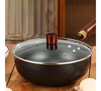 10 '' Iron wok a mano martellata wok cinese per una stufa a gas cottura a