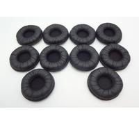 10 Jabra GN Netcom 2100 9120 9125 9330 9350 Cuscinetti In Cuoio Per Auricolari