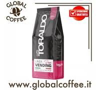 10 KG CAFFE' TORALDO IN GRANI MISCELA ROSA VENDING PLUS PER BAR E DISTRIBUTORI