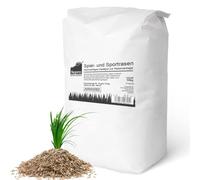 10 kg di semi per prato Sport e Gioco a germinazione rapida 400 m², robusti, verde intenso, ideali per nuova semina e rinseme, semi per prato Grassamen Primavera