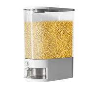 10 kg Flour Dispenser, Leakproof Transparent Food Bin Moisture Proof Bucket Box Organizer Keeper | Rice Container For Kitchen Pantry Freezer Restaurant Outdoor