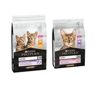 10 kg PURINA PRO PLAN Crocchette per gatti + 3 kg Adult Delicate Digestion Ricco in Tacchino gratis! - 10 kg Kitten Healthy Start Pollo + 3 kg Adult Delicate Digestion Ricco in Tacchino