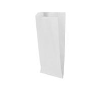 10 KG Sacchetti Carta Kraft per Alimenti colore Bianco 12x24 cm 50 gr