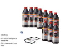 10 L Liqui Moly 1100 Trasmissione Vaico Filtro Olio per VW Golf III 1.8 2.0