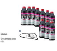 10 L Liqui Moly 1400 Olio per Ingranaggi Vaico Filtro Trasmissione Nissan Juke