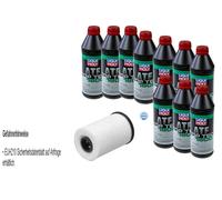 10 L Liqui Moly 1800 Olio per Ingranaggi Meyle Filtro Trasmissione VW Jetta IV