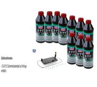 10 L Liqui Moly 1800 Trasmissione Vaico Filtro Olio per BMW X5 3.0d Land