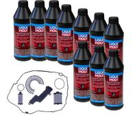 10 L Liqui Moly 8100 Trasmissione Denckermann Filtro Olio per Audi A4 Avant