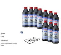 10 L Liqui Moly ATF III VAICO Filtro Olio Cambio Per BMW 5er Touring 520d 530d