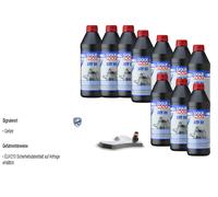 10 L Liqui Moly ATF III VAICO Filtro Olio Cambio Per Peugeot 206 CC 1.6 16V 1.4i