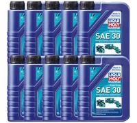 10 L Liqui Moly Marine Monogrado SAE 30 ACEA E2 API SJ CF CF-4 MAN Volvo