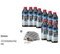 10 L Liqui Moly Top Tec Atf 1600 Vaico Filtro Olio Trasmissione per