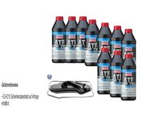 10 L Liqui Moly Top Tec Atf 1600 Vaico Filtro Olio Trasmissione per Jeep Grand