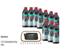 10 L Liqui Moly Top Tec Atf 1800 Cambio Febi Filtro Olio Trasmissione per BMW X3