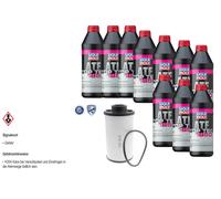10 L Liqui Moly Top Tec Atf 1850 Vaico Filtro Olio Trasmissione per Seat Altea