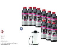 10 L Liqui Moly Top Tec Atf 1850 Vaico Filtro Olio Trasmissione per Sedile Ateca