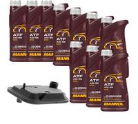 10 L mannol Atf AG55 Vaico Filtro Olio Trasmissione per Ford Fiesta VI Focus, II