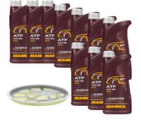 10 L mannol Atf AG55 Vaico Filtro Olio Trasmissione per VW Bora 1.6 2.0 Vans IV
