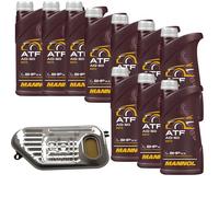10 L mannol Atf AG60 Olio Ingranaggi Febi Filtro Trasmissione per Audi A4 Avant