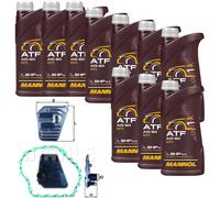 10 L mannol Atf AG60 Olio Ingranaggi Mahle Filtro Trasmissione per Audi A6 Avant