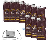 10 L mannol Atf AG60 Olio per Ingranaggi Meyle Asta Di Filtro Trasmissione Audi