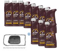10 L mannol Atf AG60 Olio per Ingranaggi Meyle Filtro Trasmissione VW Amarok 2.0