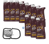 10 L mannol Atf AG60 Trasmissione Filtro Olio per Mercedes Classe G 250