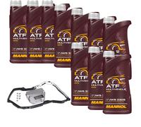 10 L MANNOL ATF Multivehicle JWS FEBI Filtro Olio Cambio Per VW Multivan V 2.5